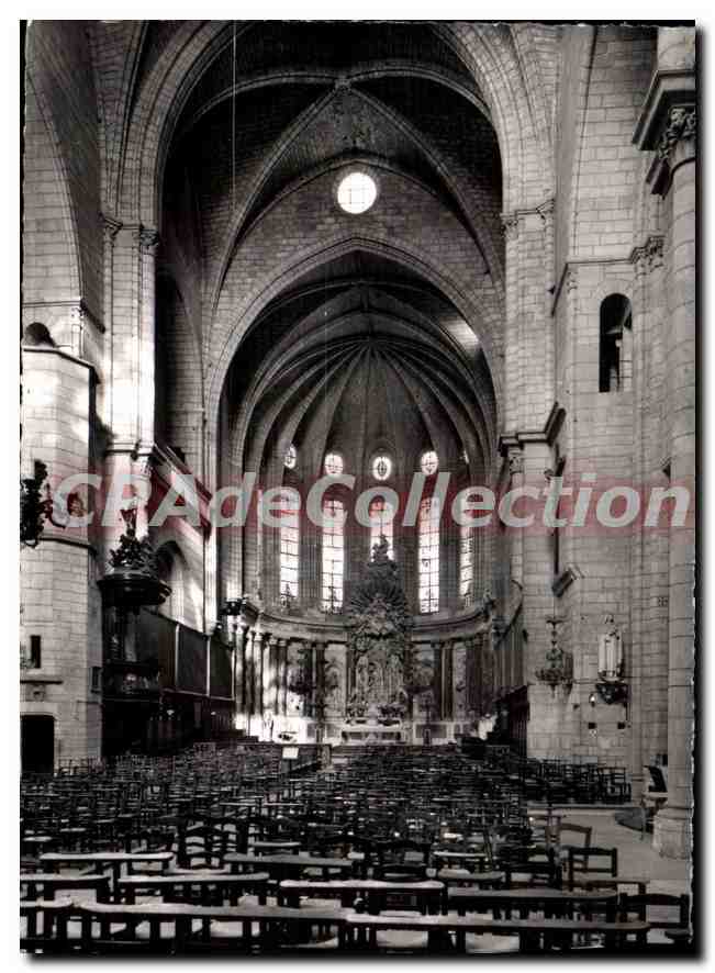 Beziers — Intérieur de la Cathédrale Saint-Nazaire — Éditions des Frères Lumières, Lyon
