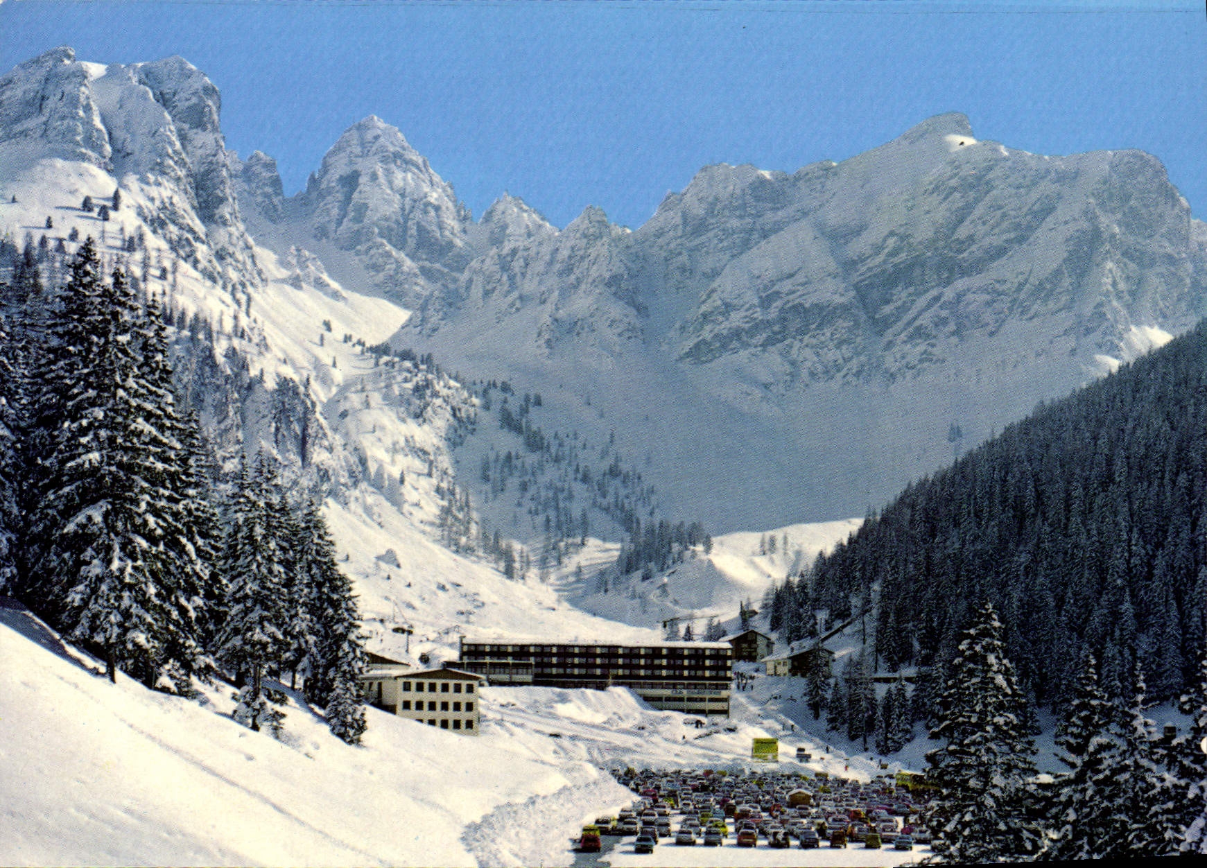 Olympiazentrum Axamer Lizum — vue vers les Kalkkögel, Tyrol — éditeur KTV, n° 62 882