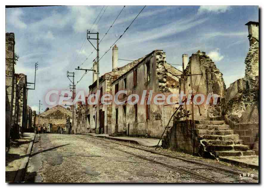 Oradour-sur-Glane — Cité martyre — Éditions Modernes Théolac, Limoges - Recto