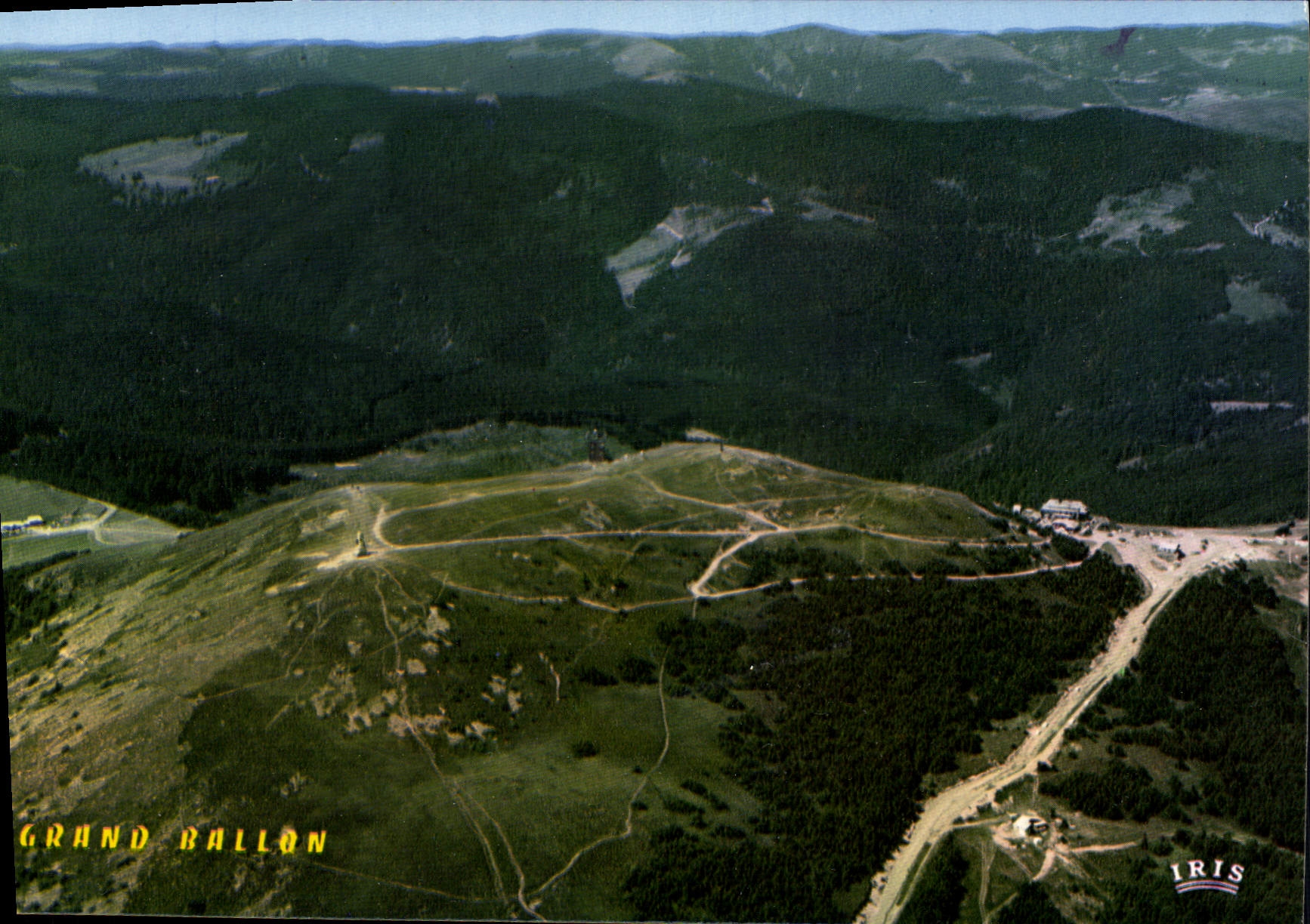 Grand Ballon — vue aérienne — IRIS