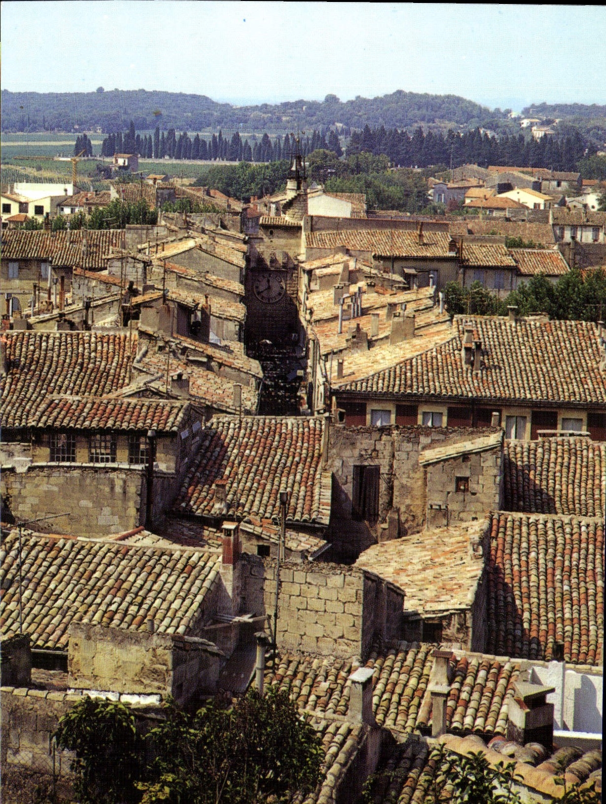 CPM Sommieres Les Toits De La Ville