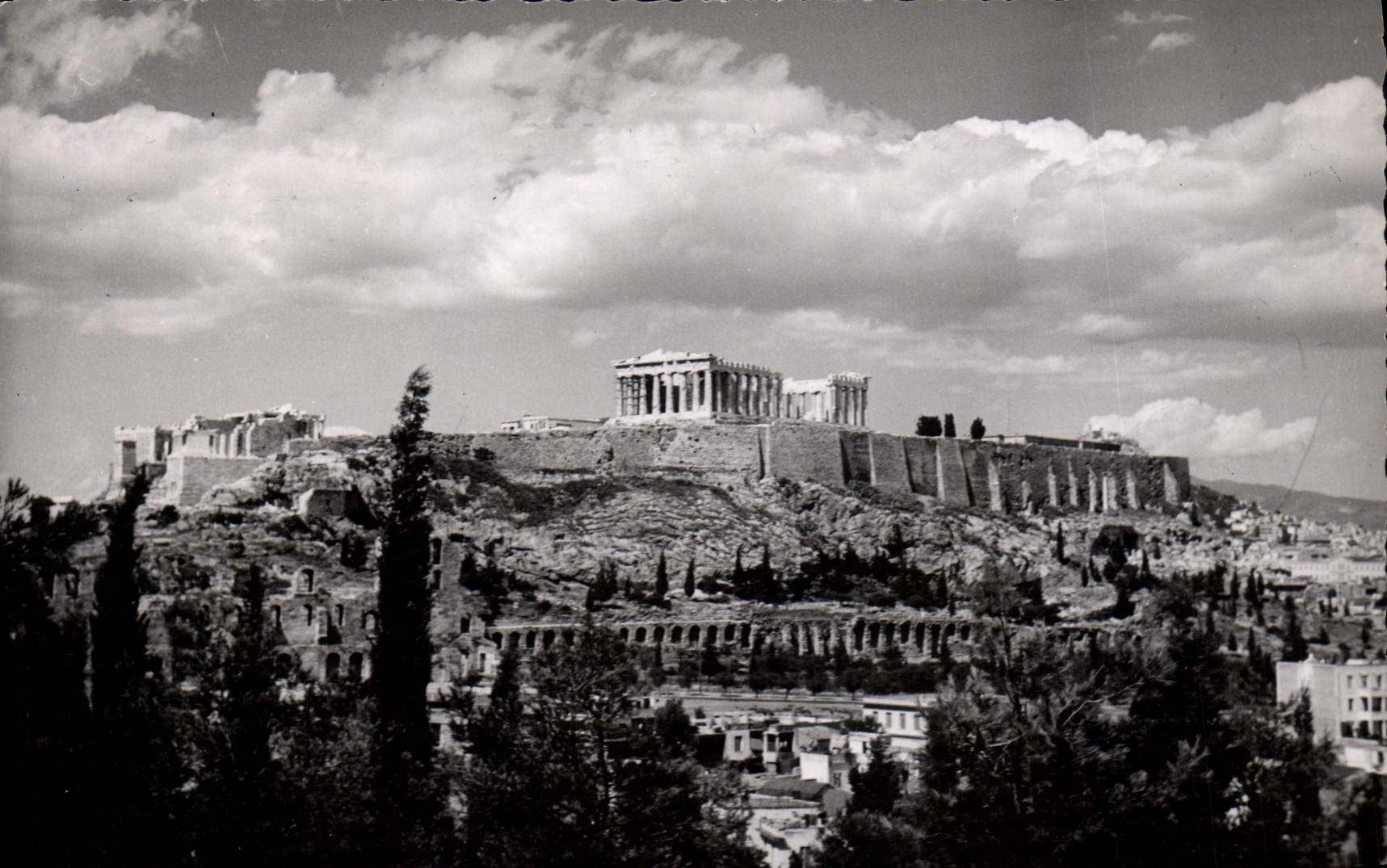 Athènes - Vue de l'Acropole — Édition « THEO »