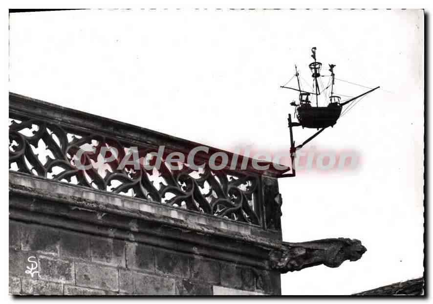 CPM Perpignan Details de la Loge La Caravelle et gargouille