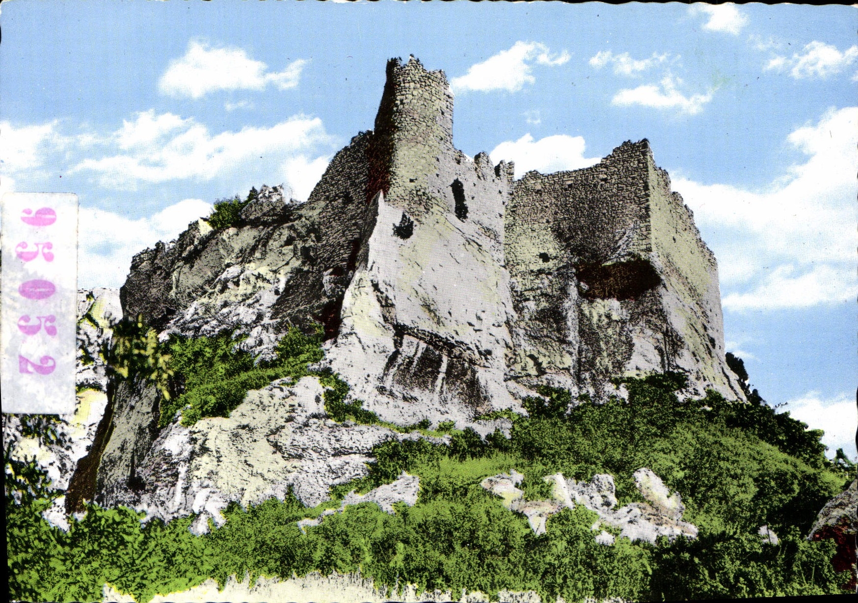 Les ruines du Château — Fontaine de Vaucluse (Vaucluse) — Éditions EUROLUX
