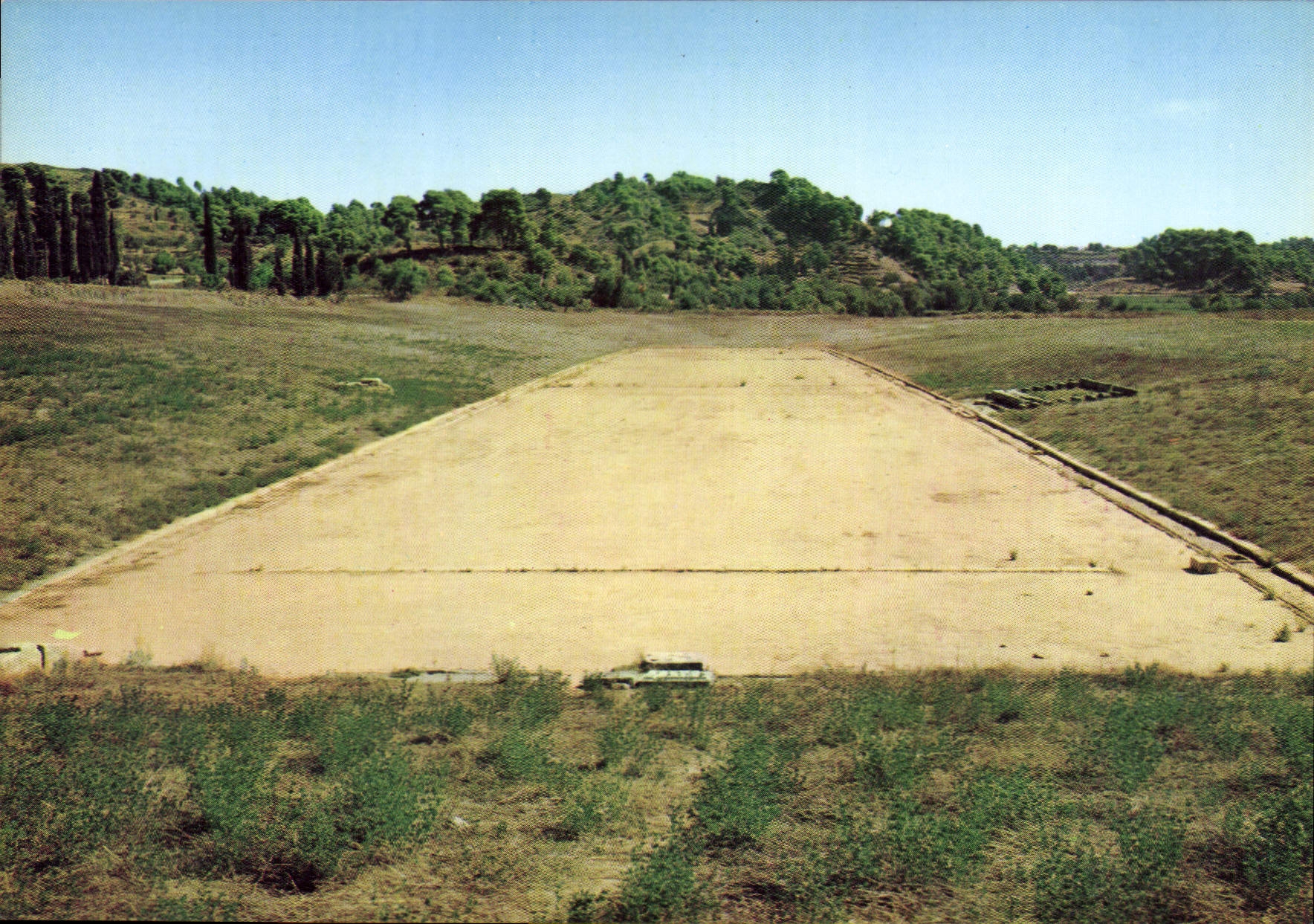 Olympia - Le Stade — Série 26, éditeur ANVIBA2 - Anoig. 'Olympias 54 - ΑΘΗΝΑΙ - Tr. 232/69 - Voorkant