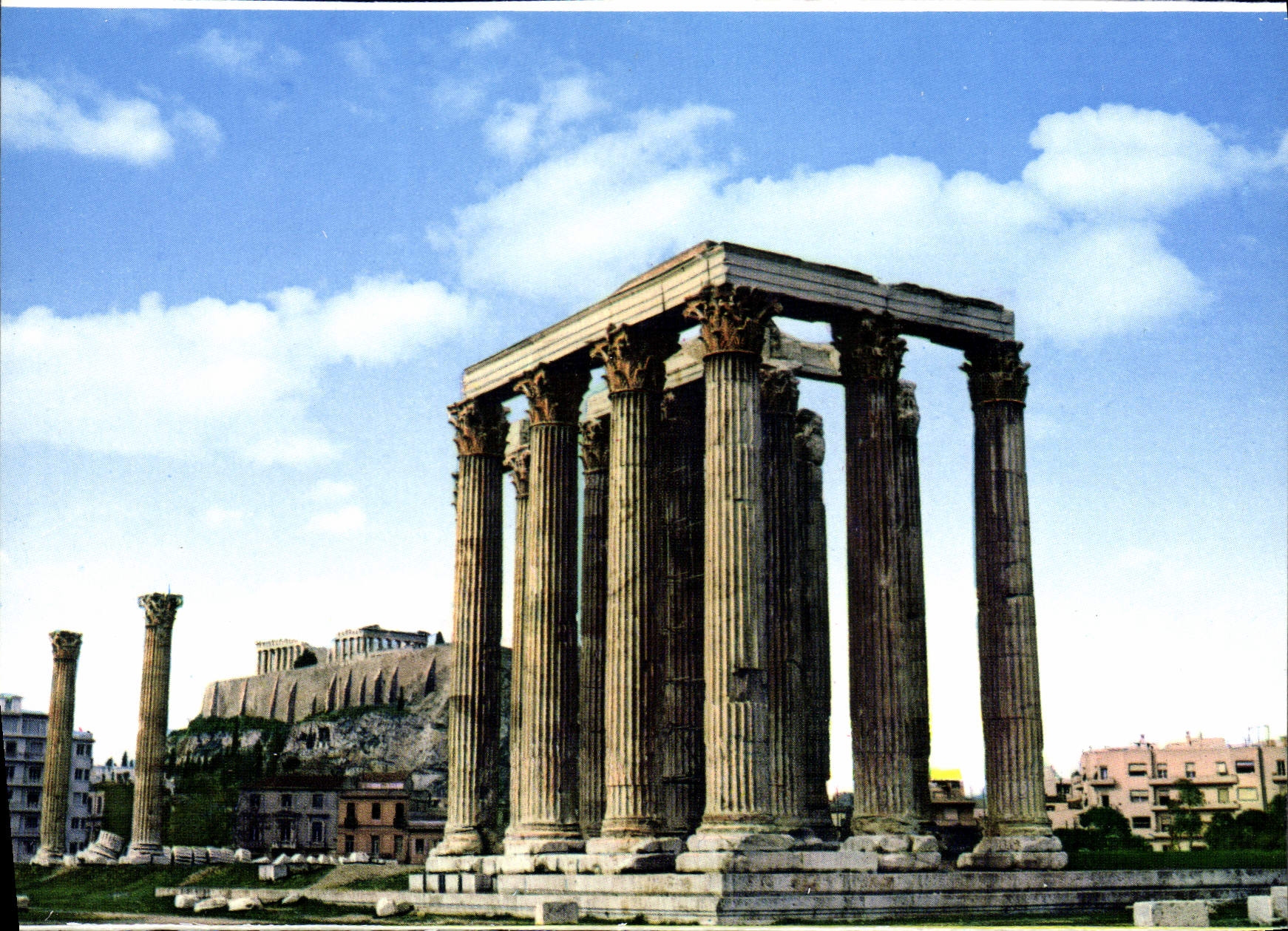 Athènes - Temple d' Olympie - Delta Collection