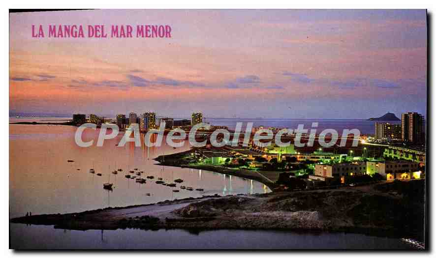 CPM La Manga Del Mar Menor Atardecer Crepuscule Dusk Abenddammerung