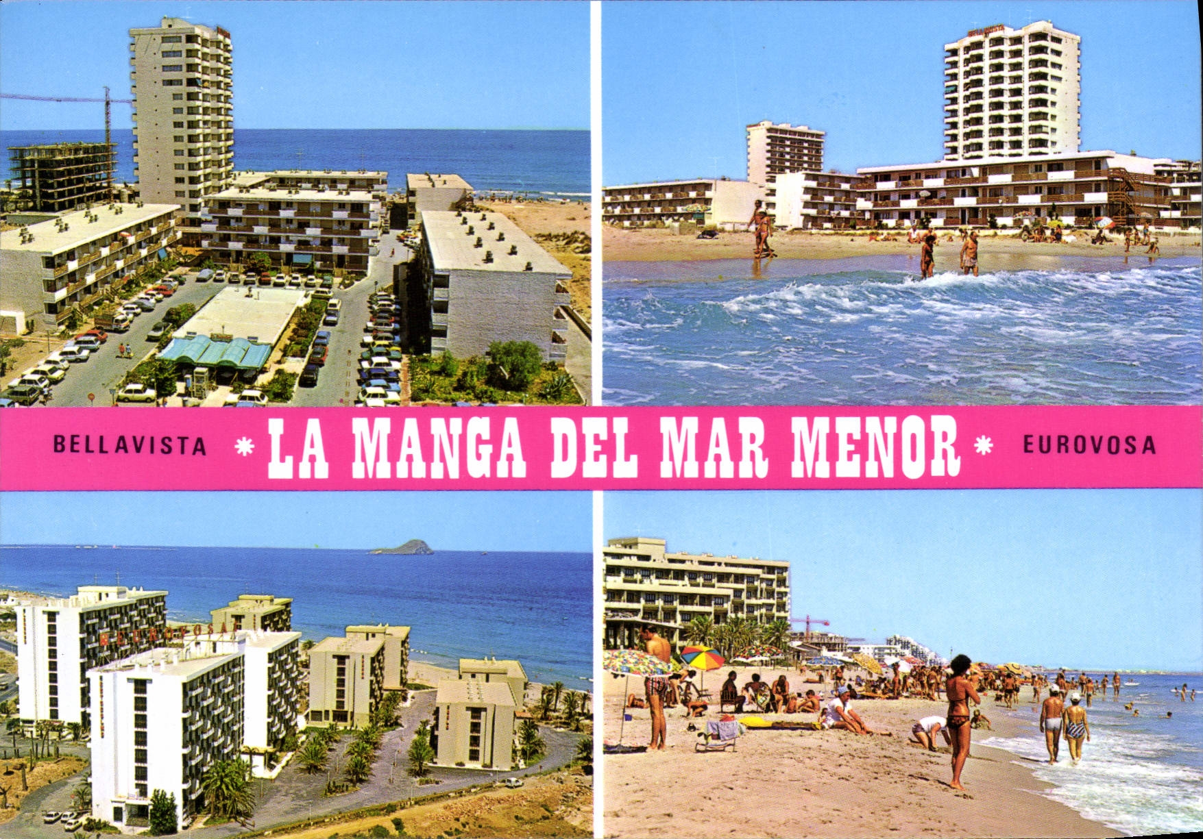 CPM La Manga Del Mar Menor Diversas Vistas Vues Diverses Various Views