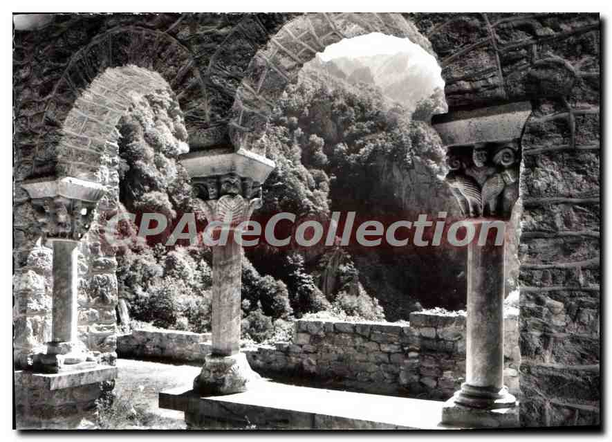 CPM Le Roussillon L'Abbaye de Saint Martin du Canigou Le Cloitre