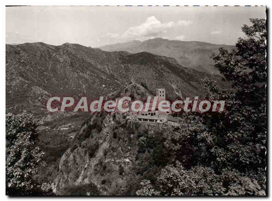 CPM Le Roussillon L'Abbaye de Saint Martin du Canigou Vue d'Ensemble