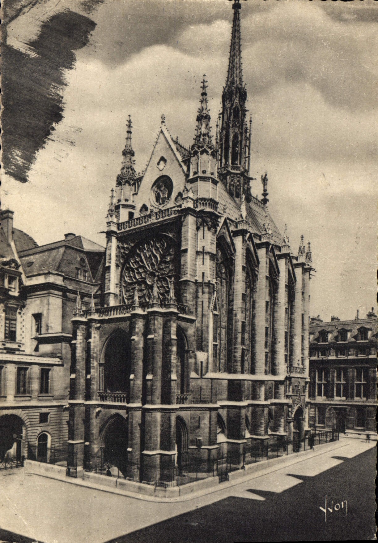 La Sainte-Chapelle — Paris — Éditions d'Art VVon - Anverso