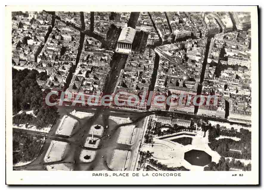 CPM Paris Place De La Concorde