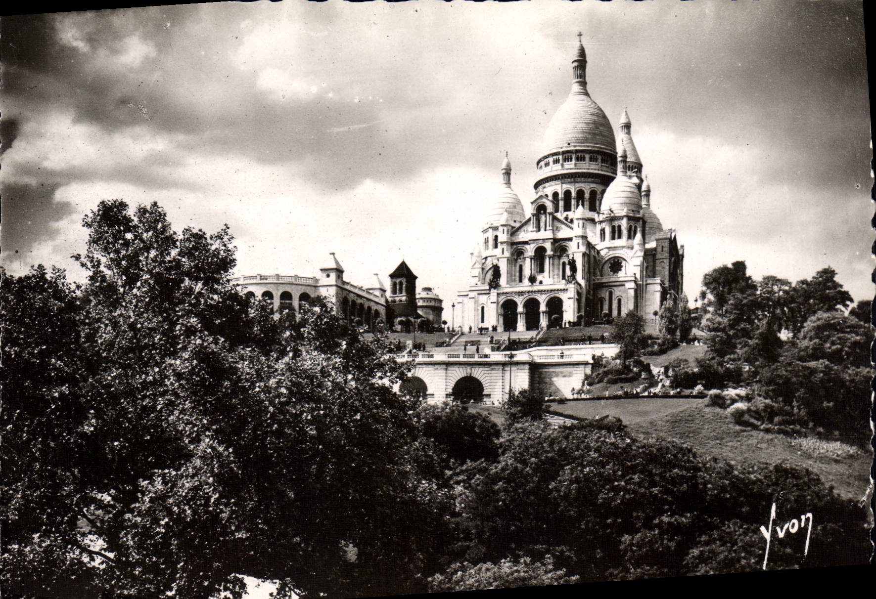 Basílica del Sagrado Corazón de Montmartre — París — Éditions d'Art Flanant, n° I.B. 543