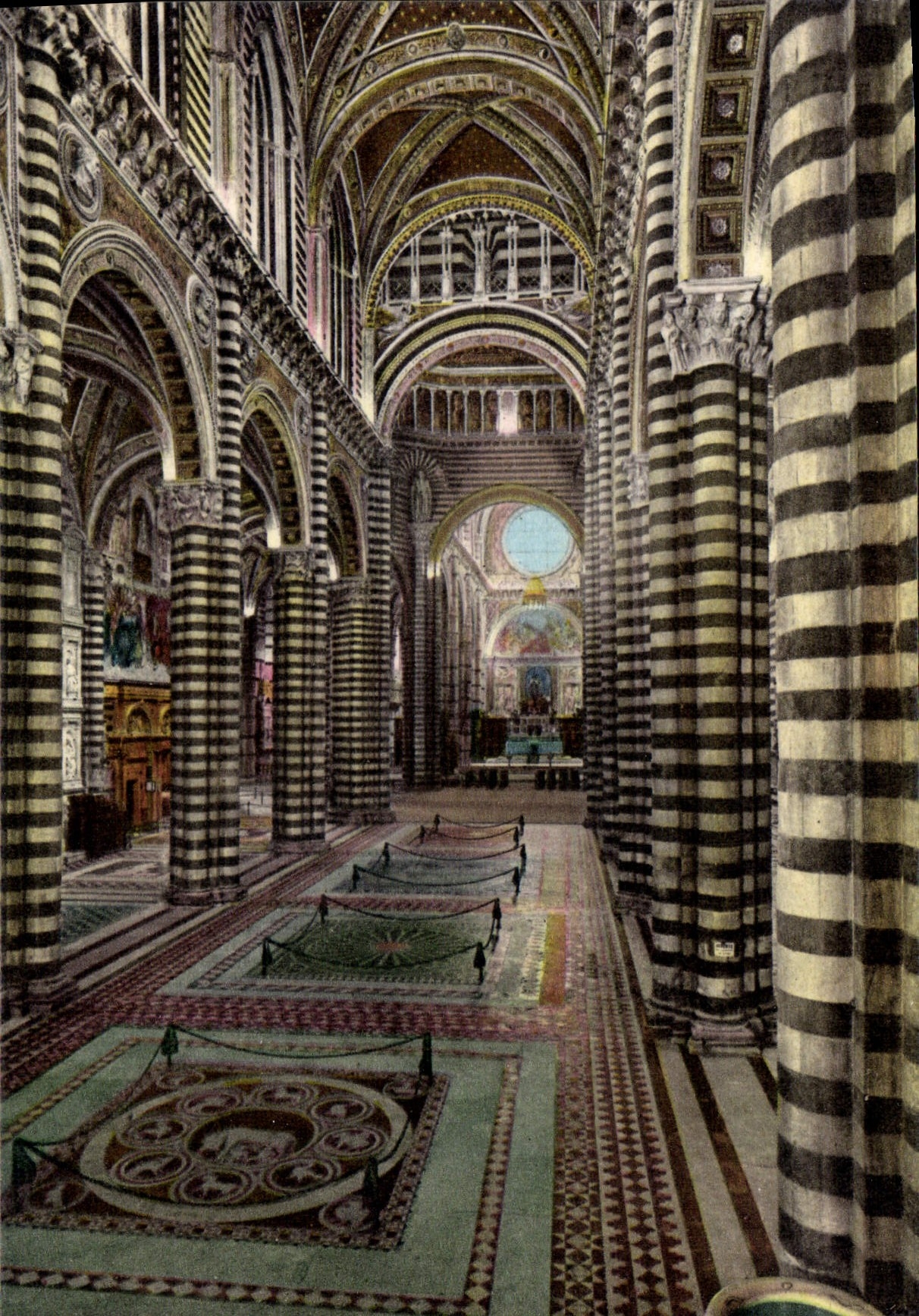 CPSM Siena Interno Della Cattedrale Of The Cathedral