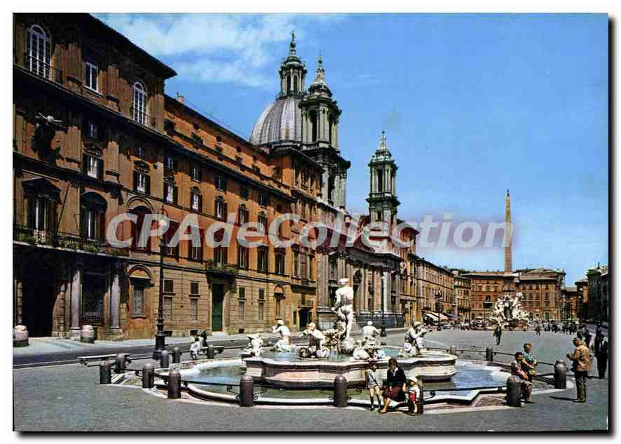 Piazza Navona — Rome — éditeur Photocolor Ext.41-Brome, n°348
