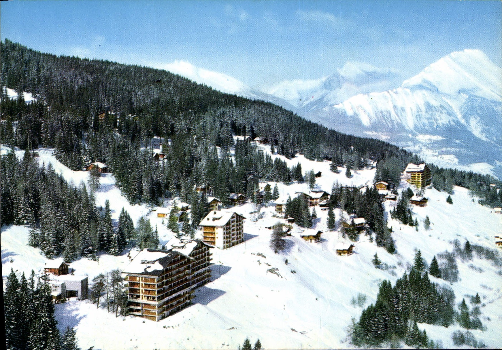 Les Collons - Valais — au pied de Thyon 2000 — Éditions Jubin 1963