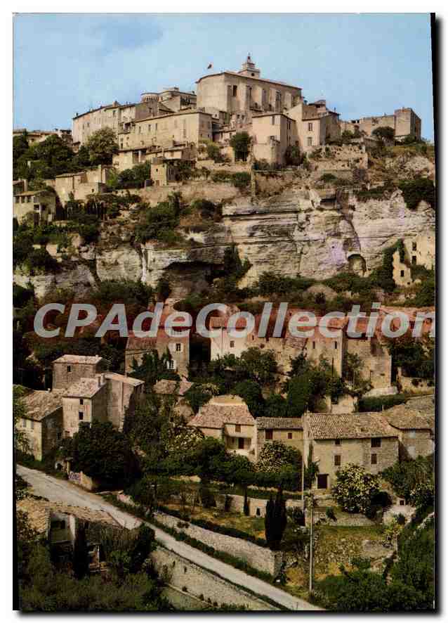 CPSM Gordes Villages Etage De Facon Tres Pittoresque