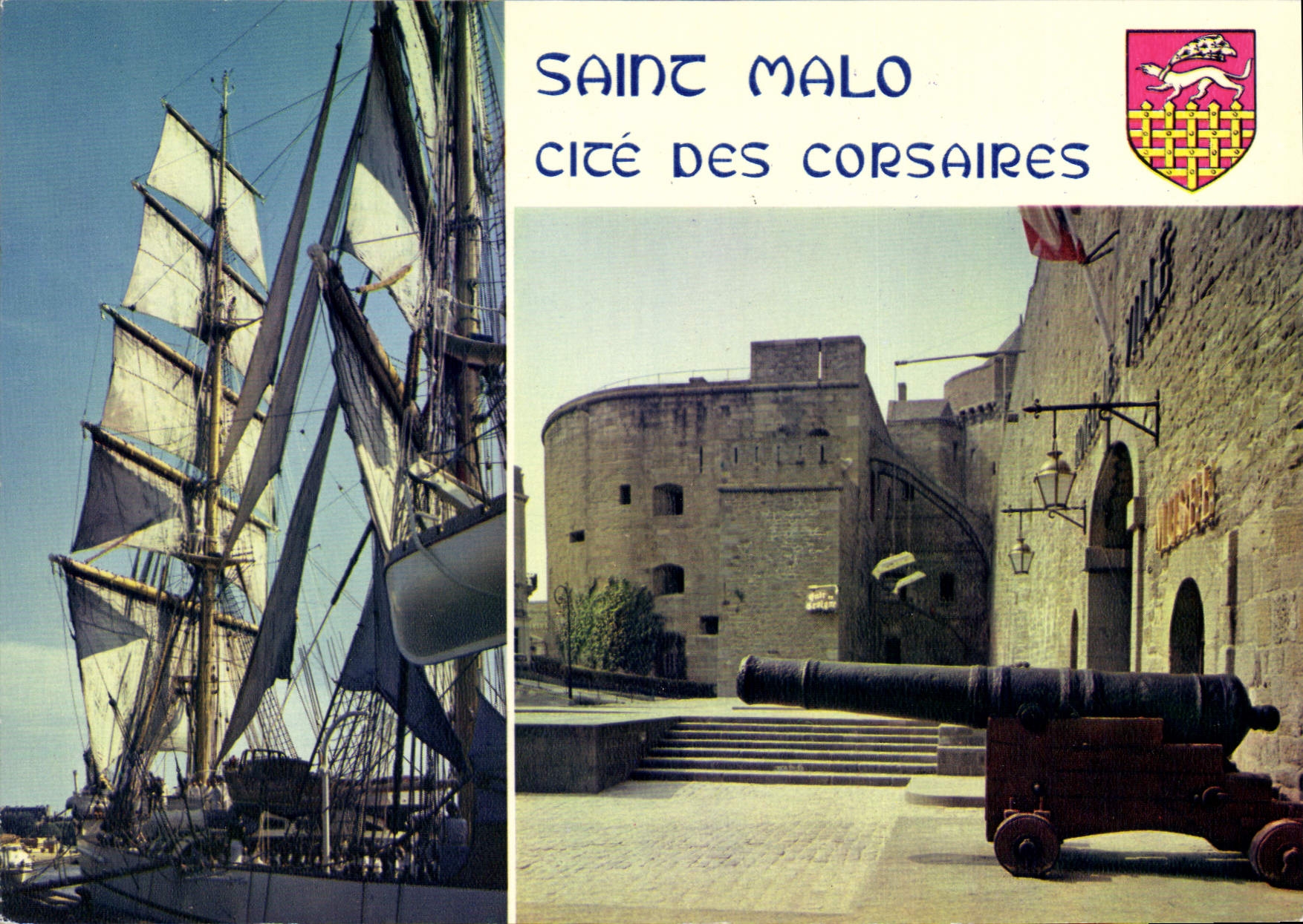 Saint-Malo — Cité des Corsaires — Éditions d'Art JOS - Recto