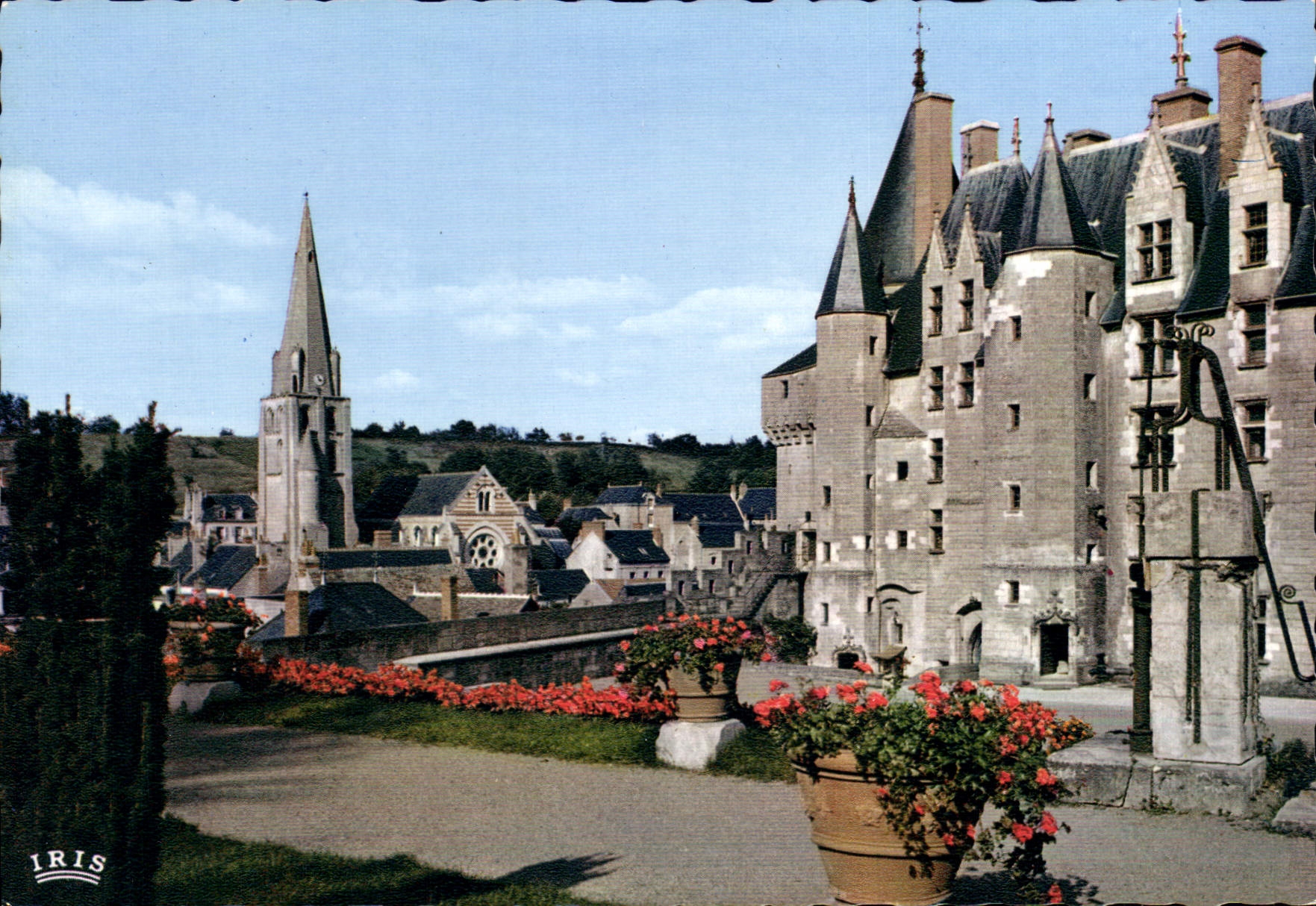 Kasteel van Langeais — Binnenhof — Uitgaven MEXICHROME