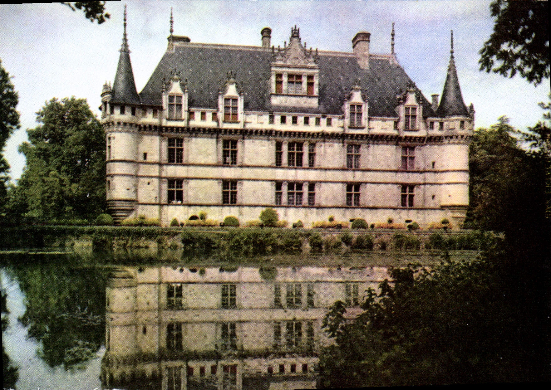 CPSM Azay Le Rideau Le Chateau