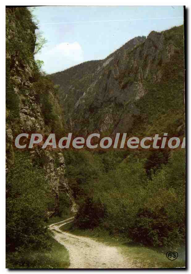 CPSM Environs de Belesta Gorges de la Frau