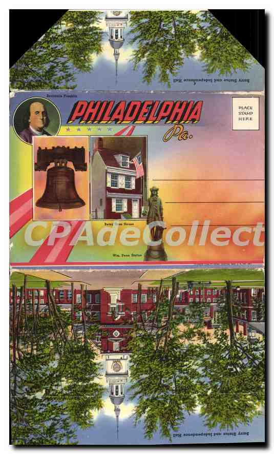 CPSM Philadelphia was foundad in 1682 by the great Quaker William Pann Named the City of Brotherly L
