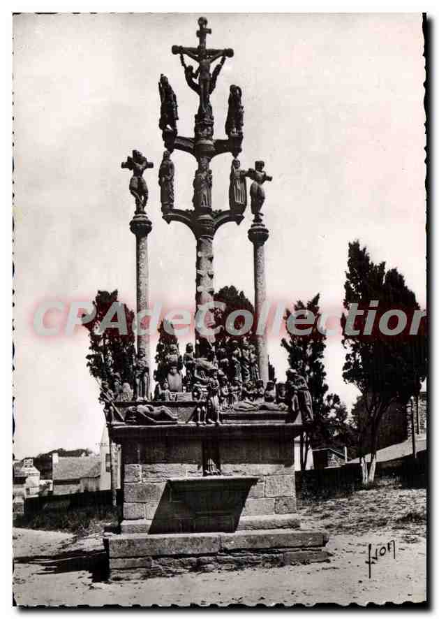 Saint-Théconnec — Das Calvary (1610), Nordseite — Les Éditions d'Art Paris, 15, rue Martel