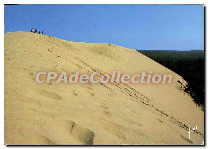 CPSM La Dune De Pyla Bassin d'Arcachon Grand site National la Dune de Pyla est la Plus haute d'Europ