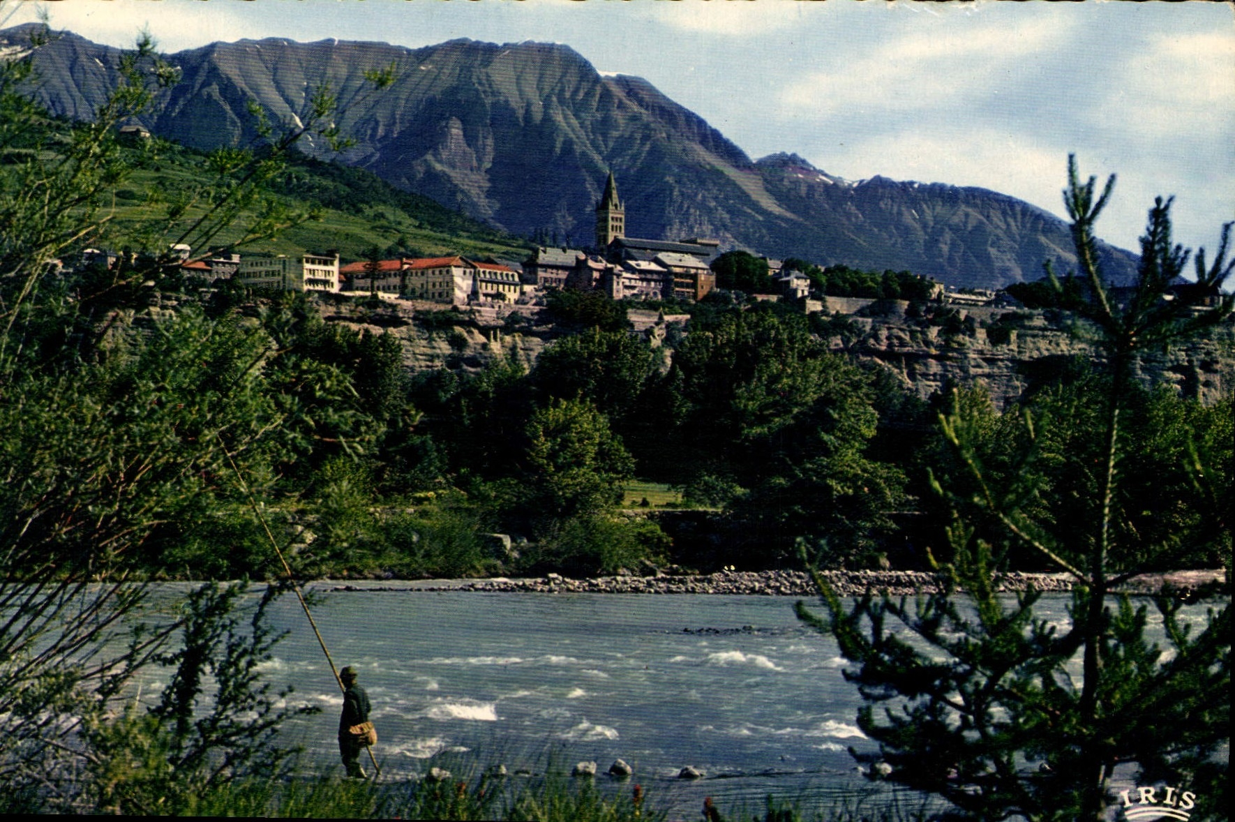 Embrun — Le Rocher et la Durance — Compagnie des Arts Photographiques, Paris