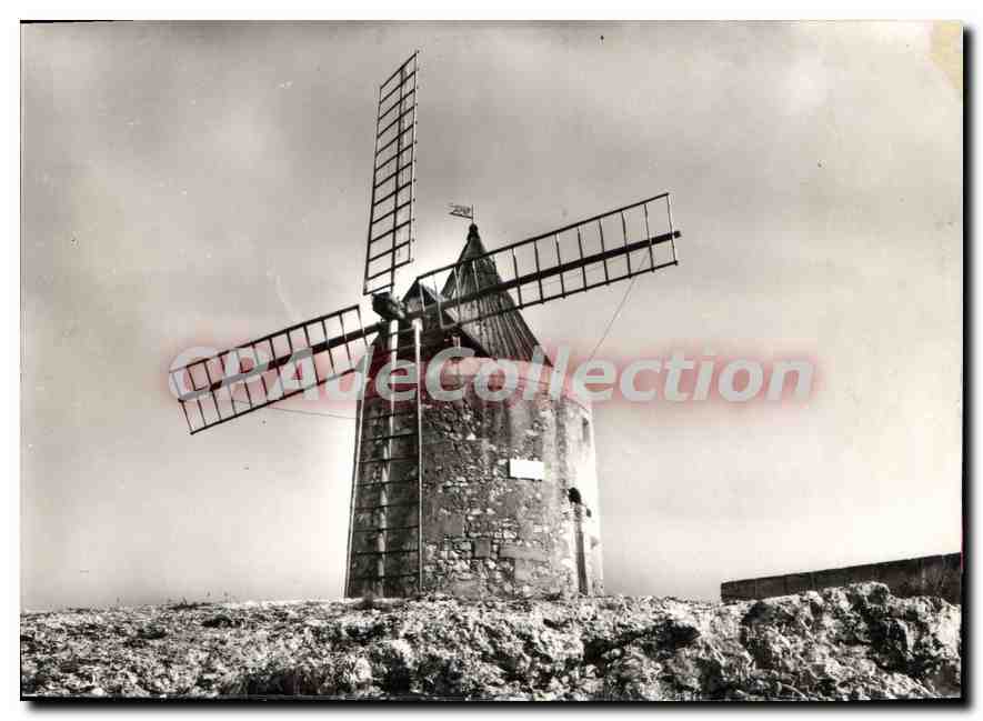 Le Moulin de Daudet à Fontvieille — Paysages de Provence — Éditions Cellard, Briançon