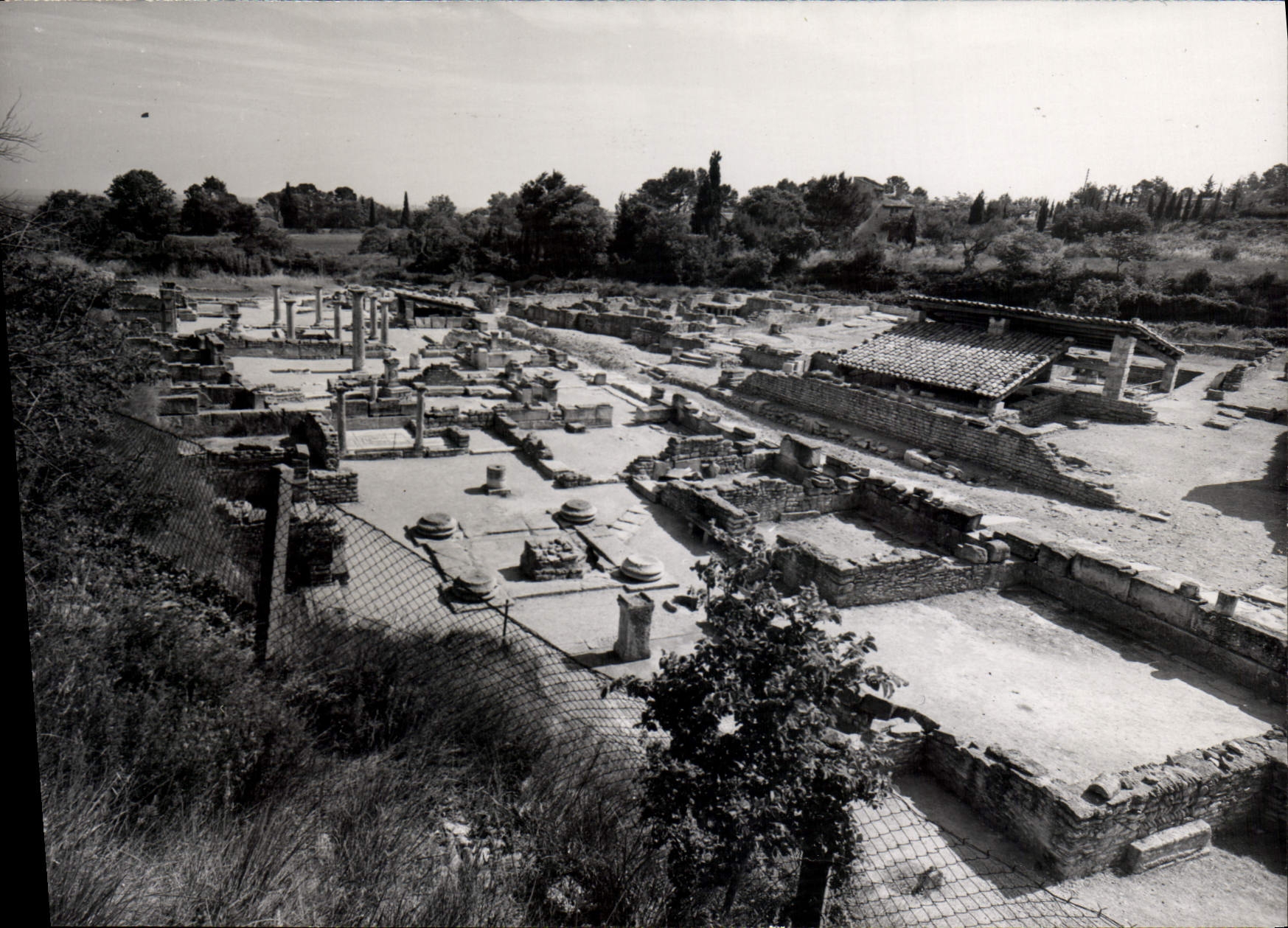 Ruines d'Antigone à Glanum — vue panoramique — CPAdeCollection (3)