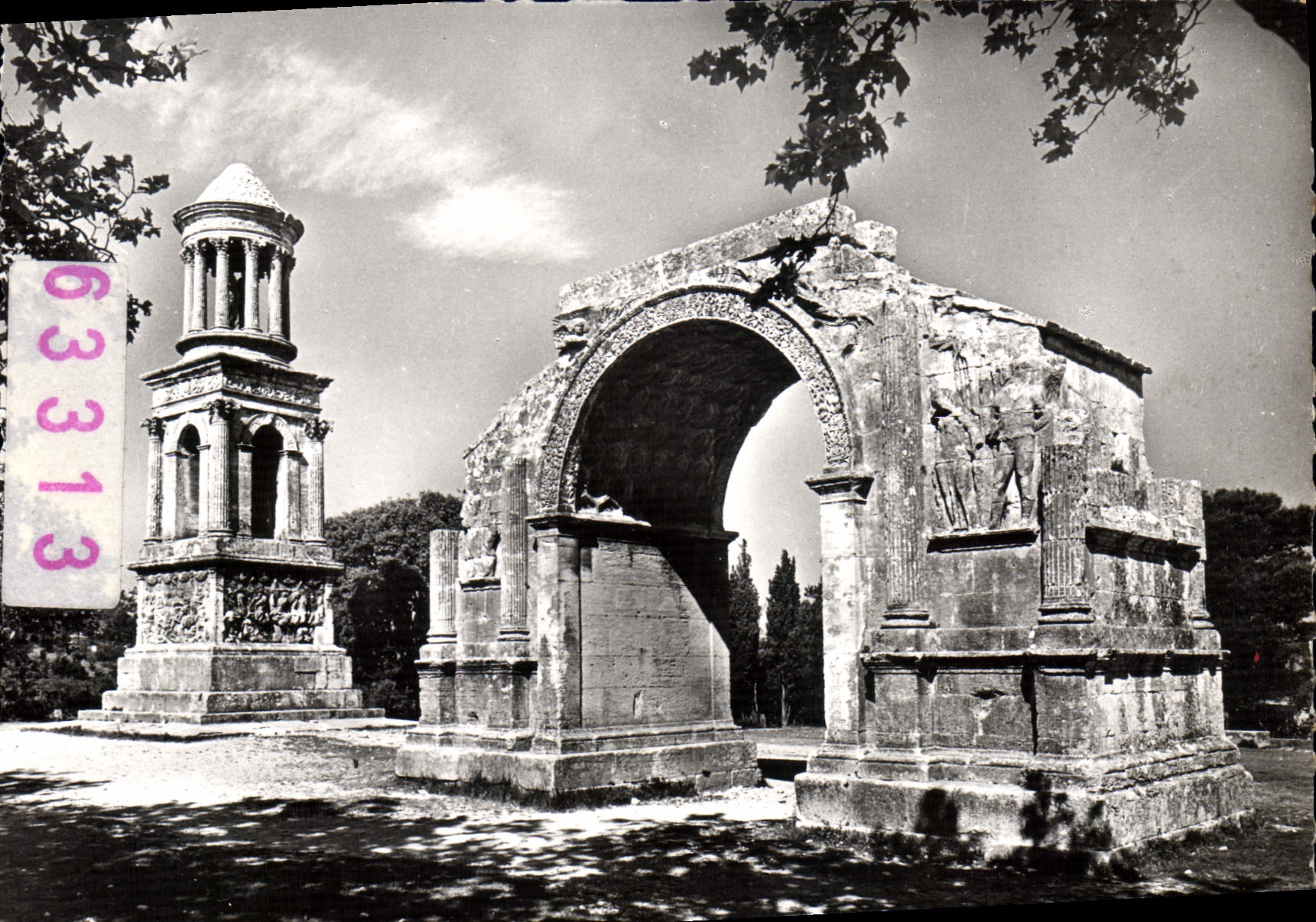 Arc de Triomphe et le Mausolée à Saint-Rémy — Éditions J. Celliard, Bron (Rhône)