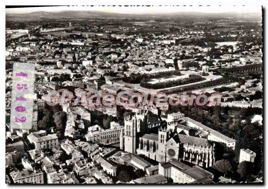 Montpellier (Hérault) — Vue aérienne — Éditions Lumière - Lyon