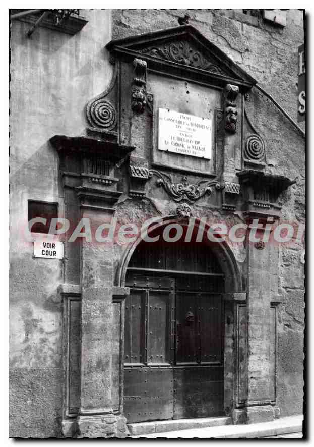 CPSM Pezenas Porte De I'Hotel Du Connetable Montmorency