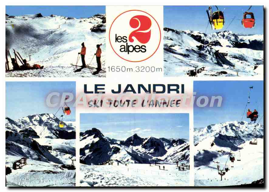 Le Jandri — Les 2 Alpes — éditeur Grenoble SPADEM, n° 80