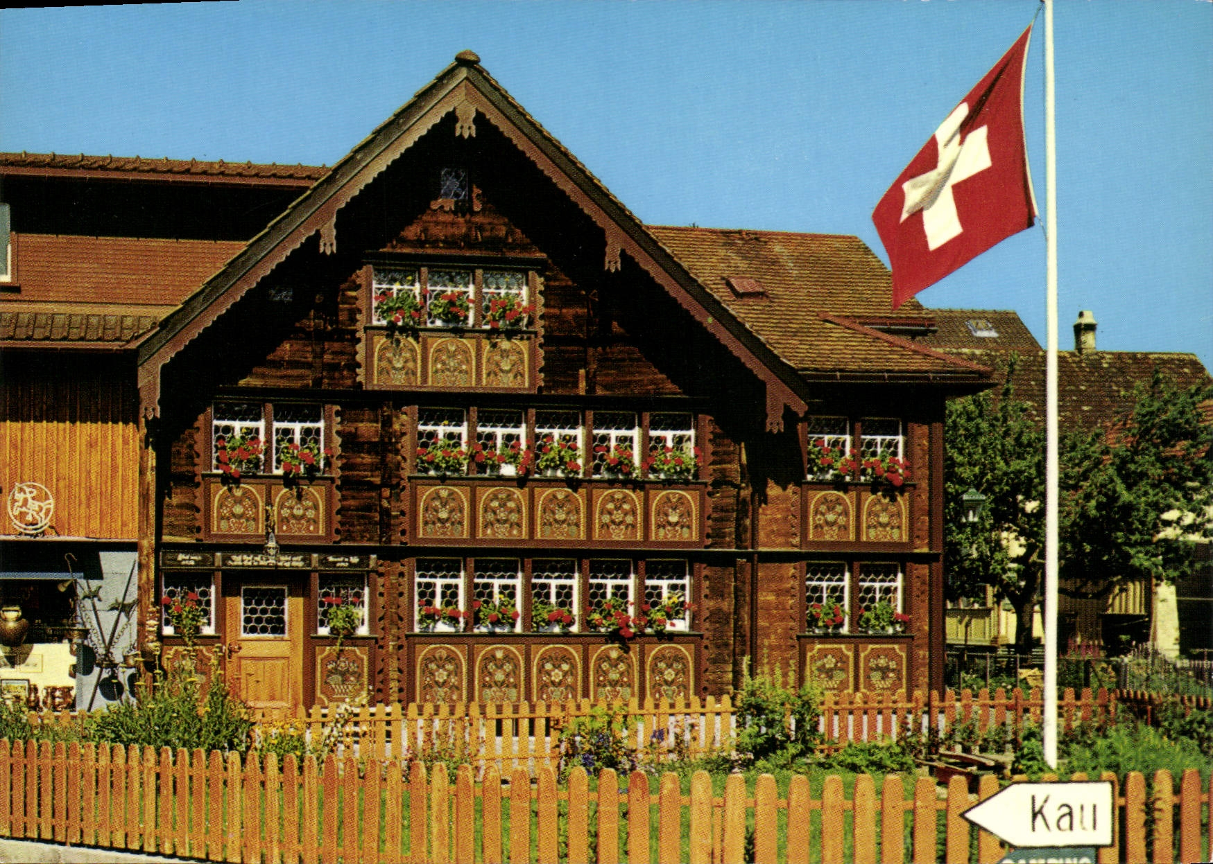 CPSM Appenzell Bemaites Haus Des Glockensattiers 