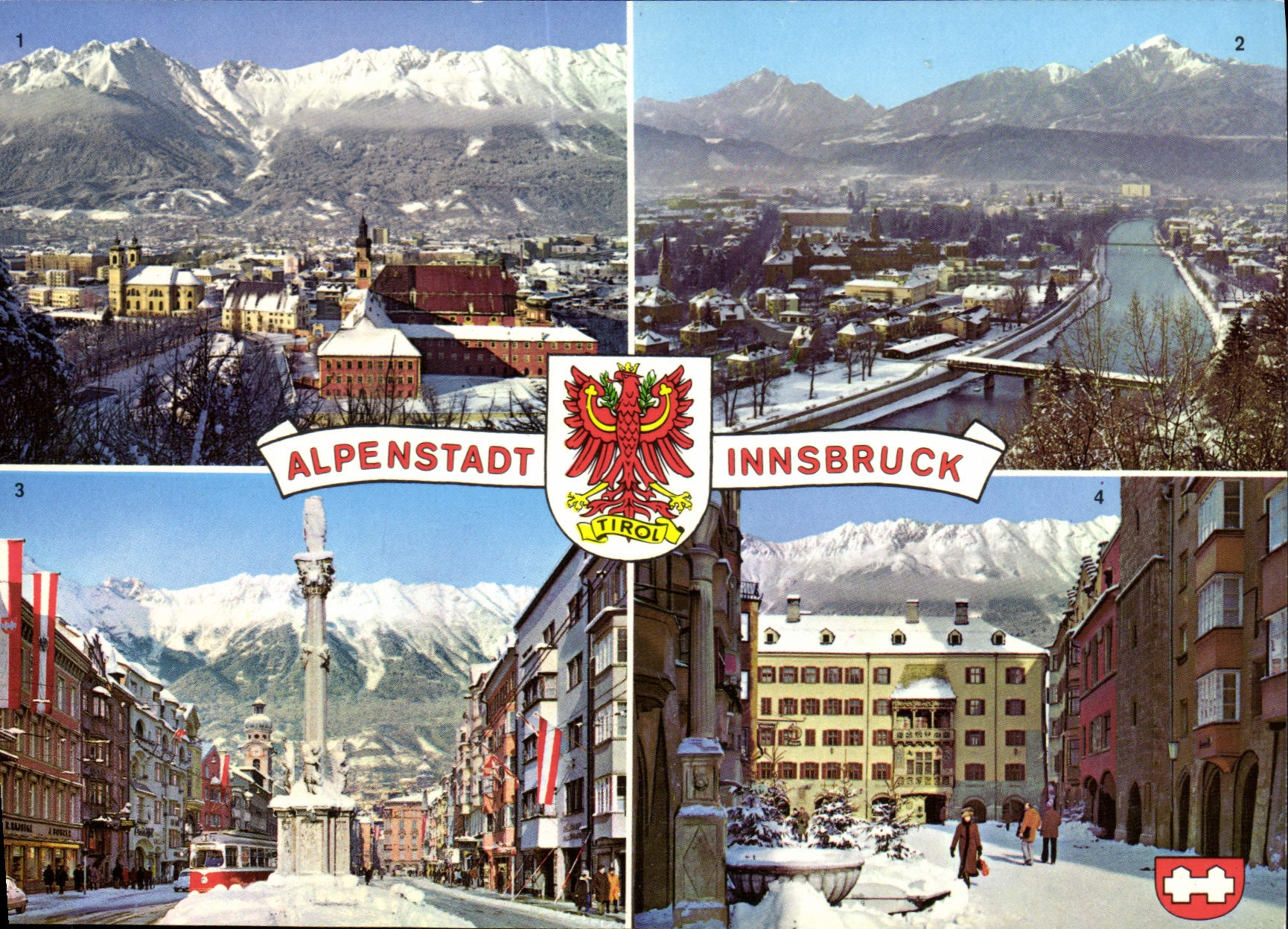 Innsbruck — Alpenstadt — Tiroler Kunstverlag Chizzaau, n° 1509
