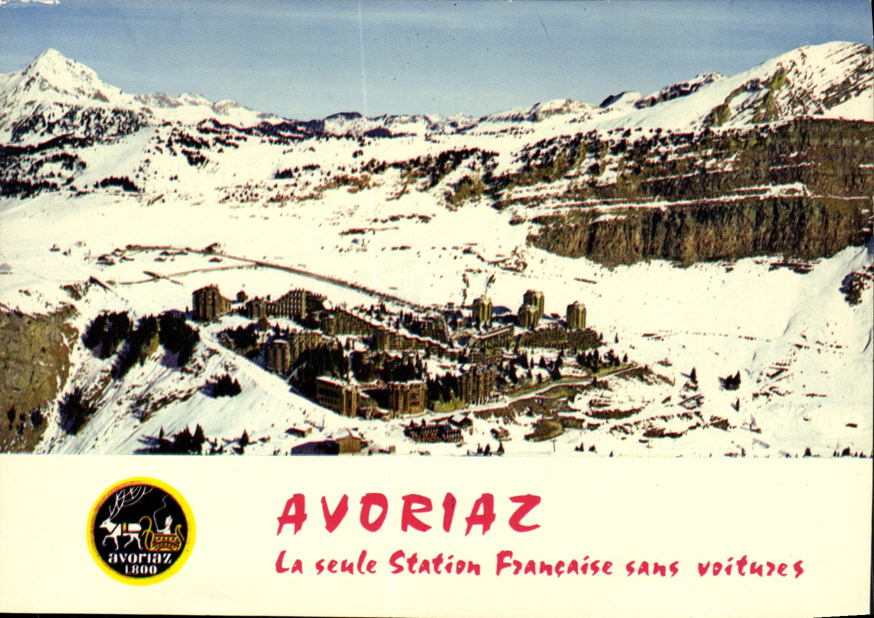 Avoriaz — La seule station française sans voitures — Lumicap