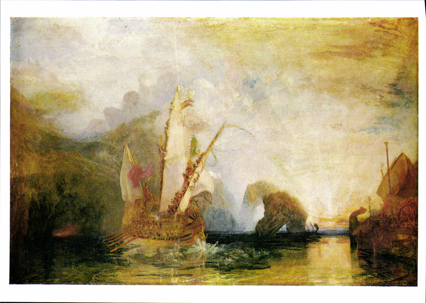 Ulysse déridant Polyphème — reproduction de toile — National Gallery