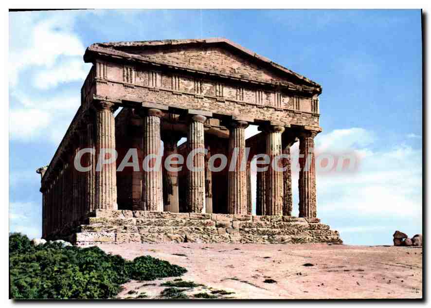 CPSM temple de la Concorde