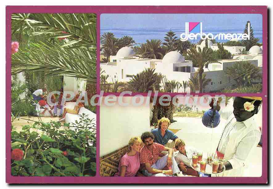 CPSM Hotel Djerba Menzel Vue D'Un Menzel Tunisie