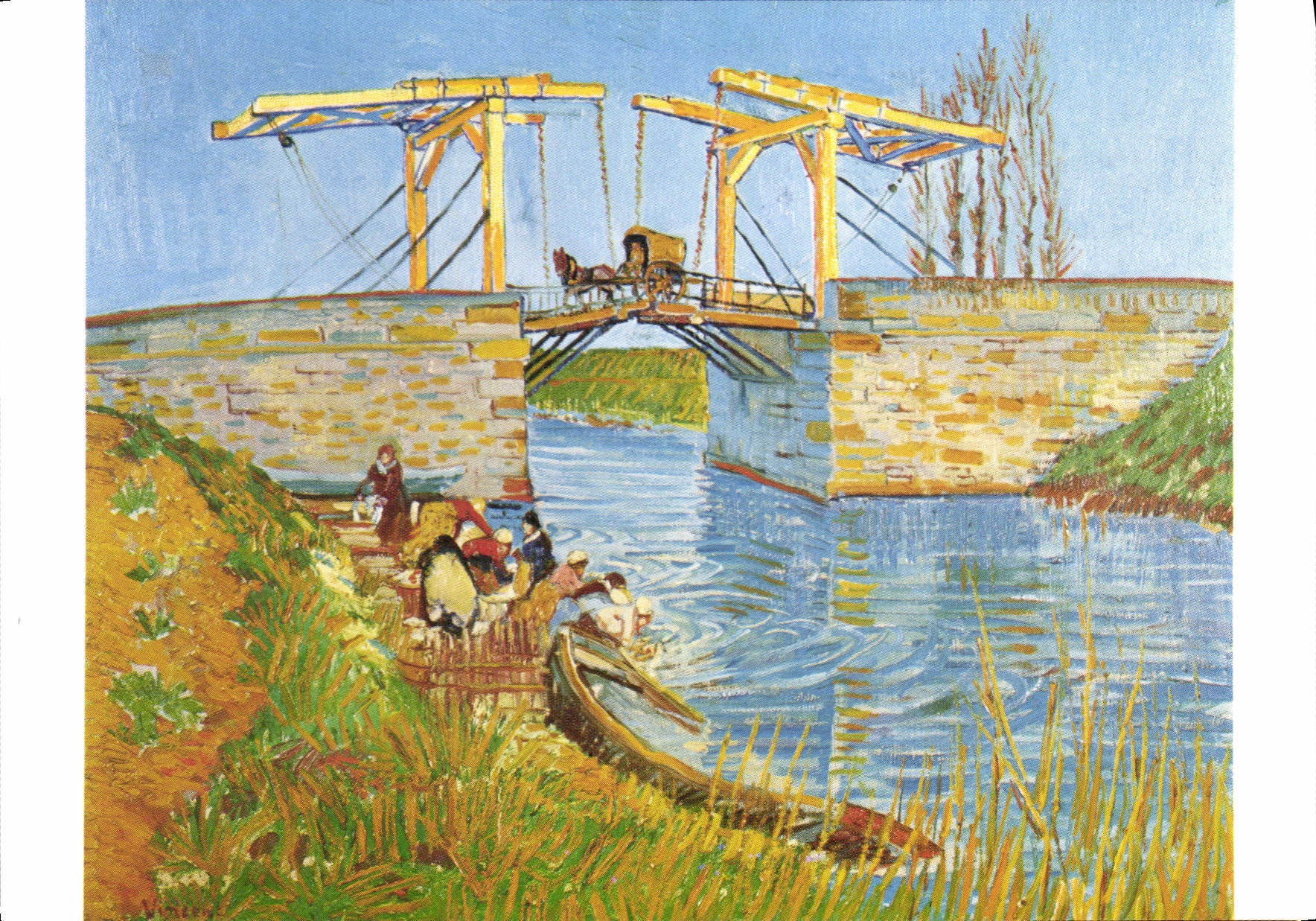Puente del Inglés — Arles — Rijksmuseum Kröller-Müller Foundation - Anverso