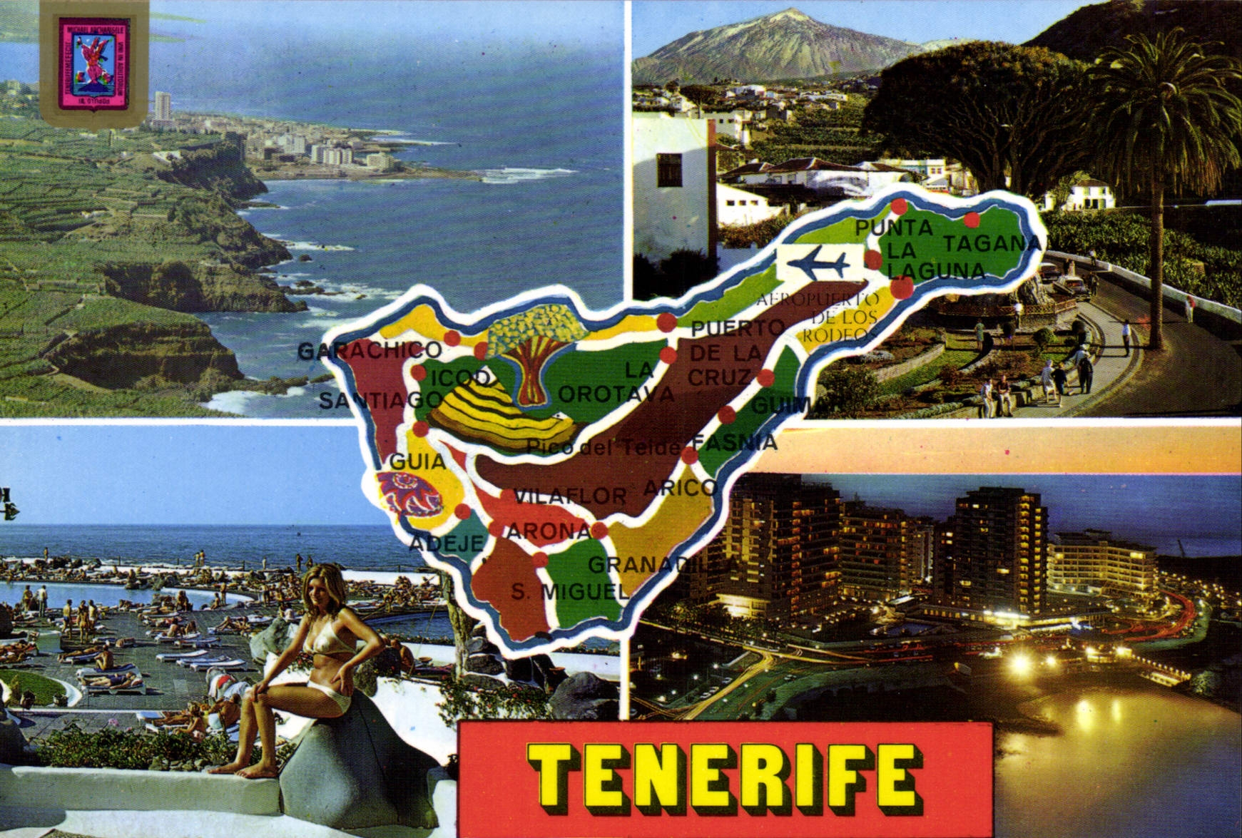 Tenerife — Diverses aspects — Armando Pérez, N° 68 - Anverso