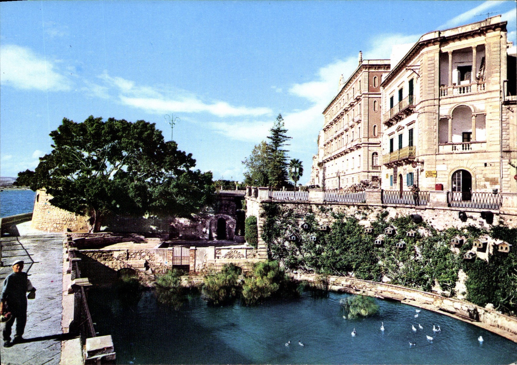 CPSM Siracusa Fonte Aretuso Milenana Hella