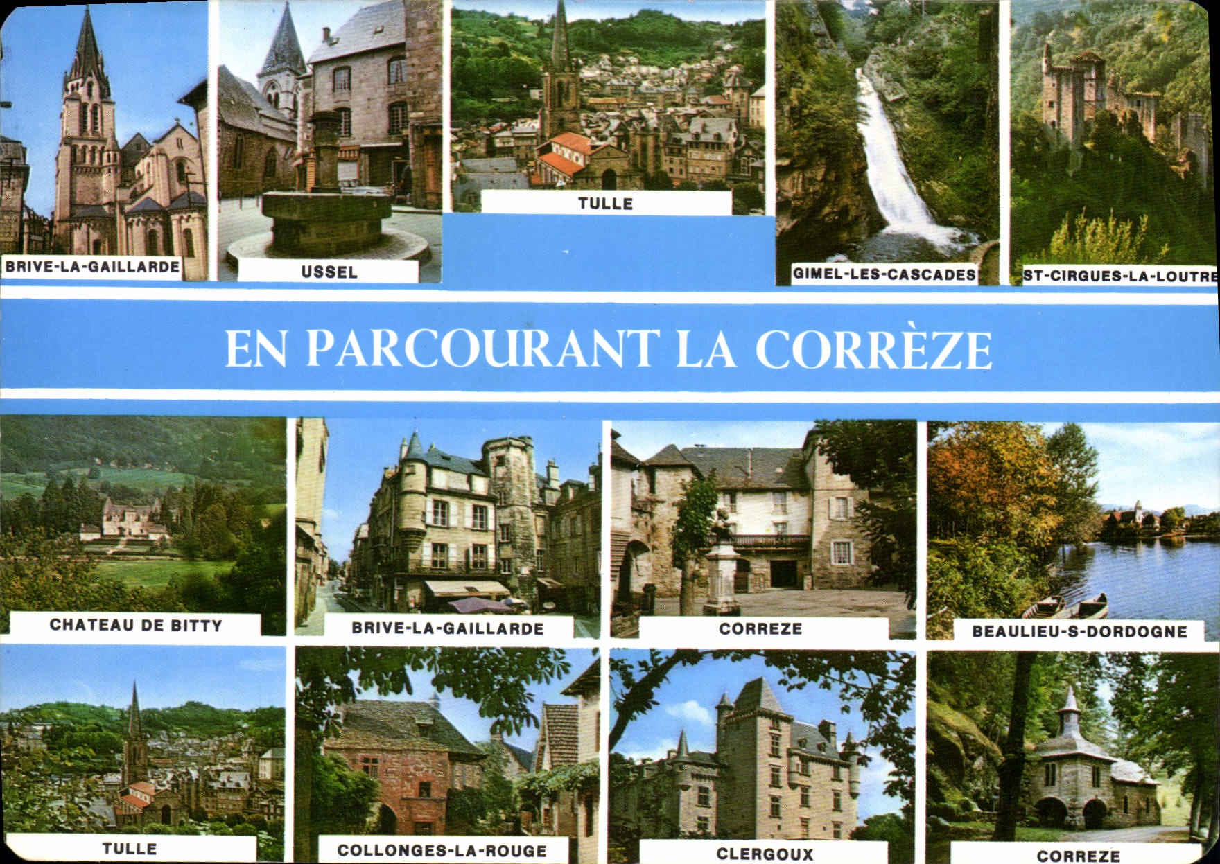 CPSM En Parcourant la Correze Correze 