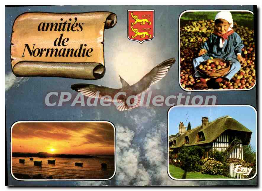 amitiès de Normandie — Éditeur LE GOUBEY, n° 14 A