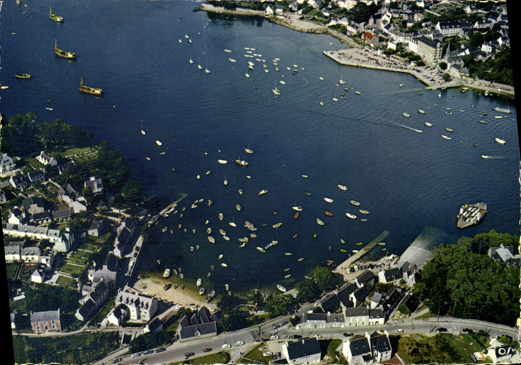 CPSM Sainte Marine Sud Finistere A l'Entree de la Riviere de l'Odet 