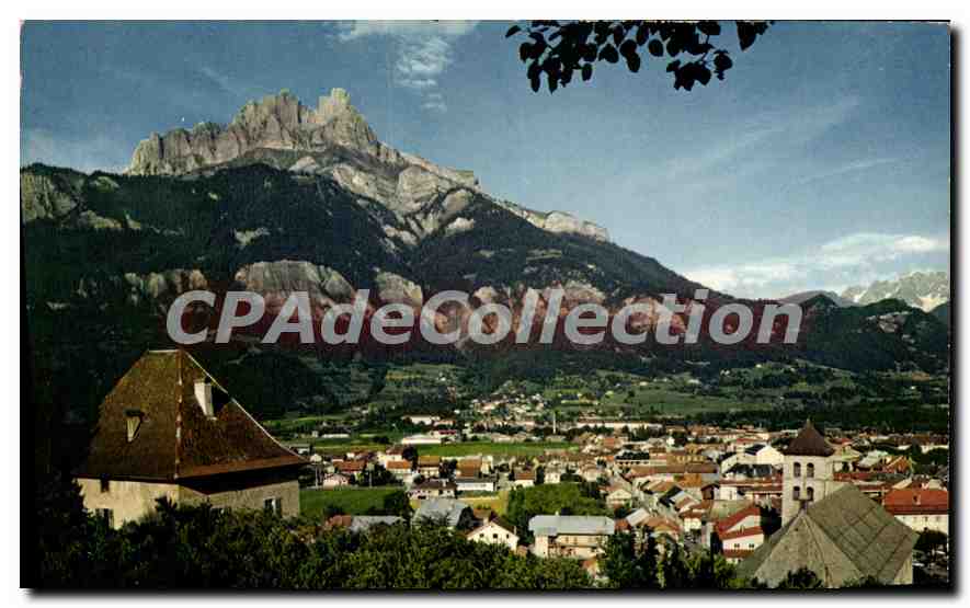 Sallanches (Haute-Savoie) — Vue d'ensemble et les Aiguilles de Warenz — Compagnie des Arts Photomécaniques