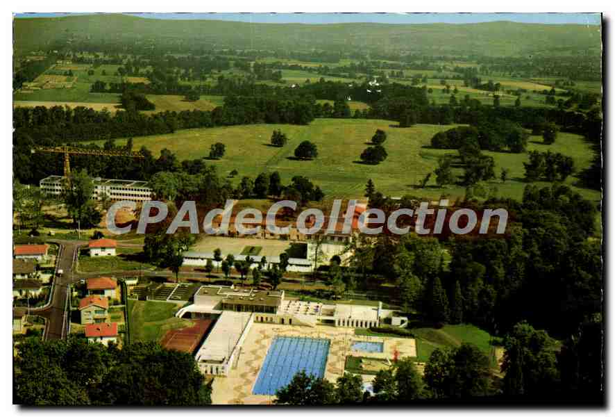 CPSM Feurs Loire La Piscine Olympique chauffee Snack Parking 