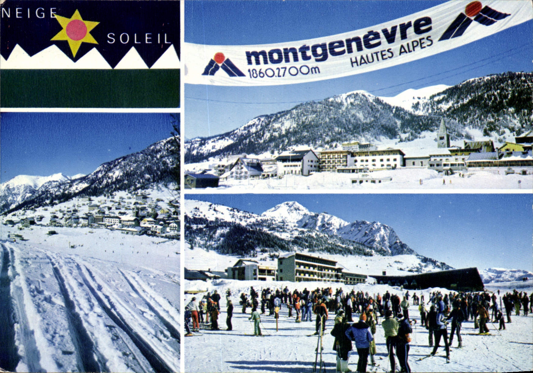 Montgenèvre — station de ski — éditeur Neige et Soleil
